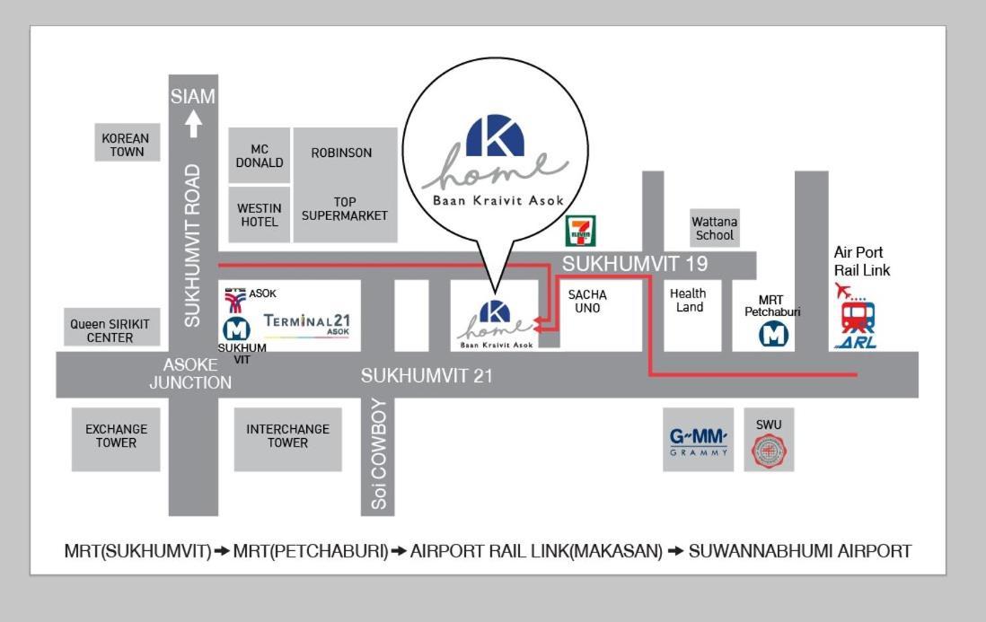 K Home Asok Bangkok Exterior photo